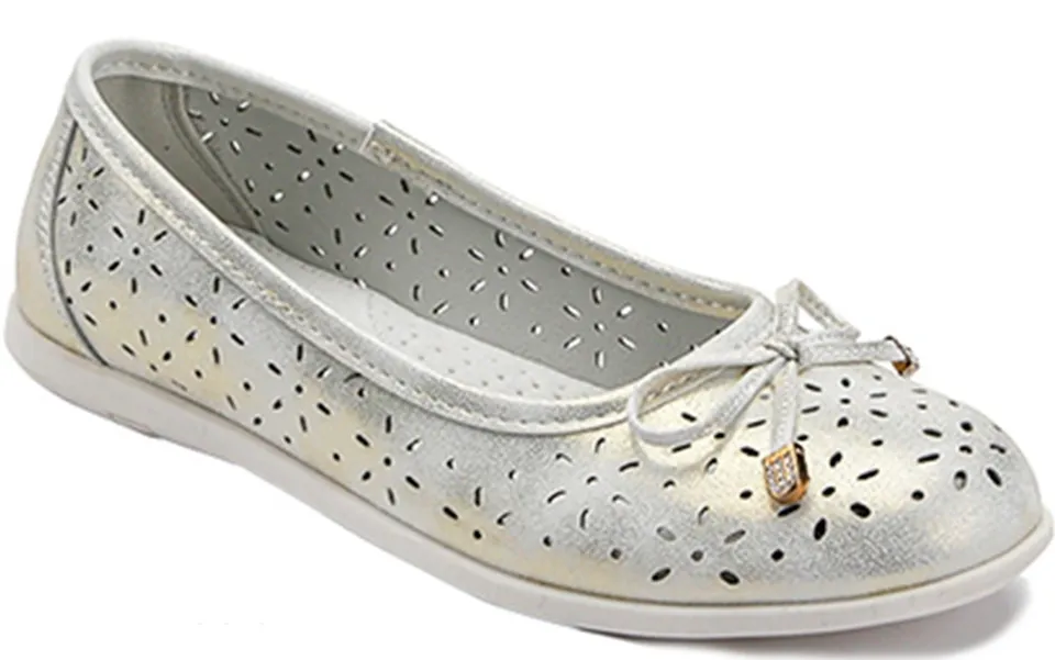 Балетки дитячі Apawwa T1235P white 31-36 — Apawwa (Апава)