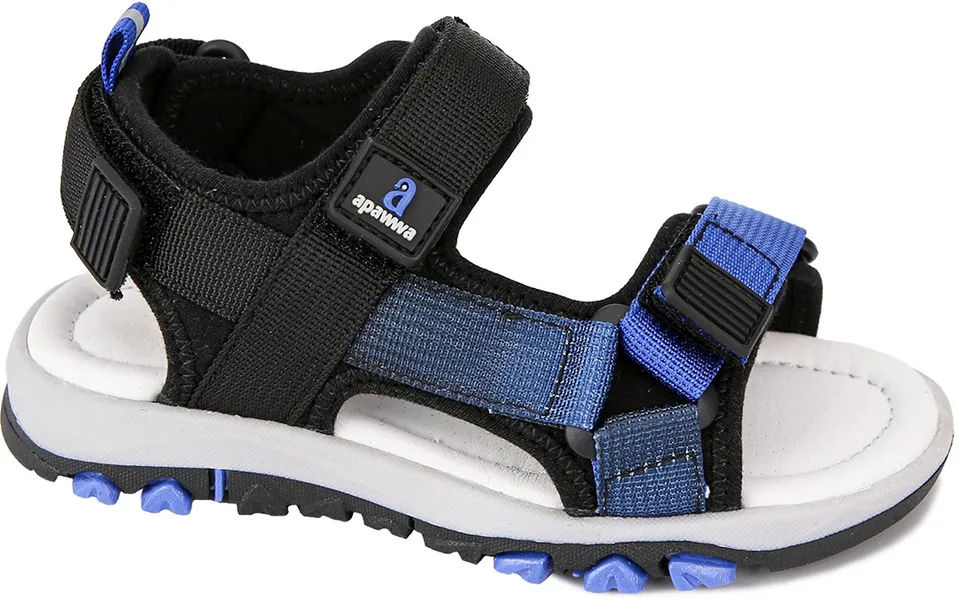 Босоніжки дитячі Apawwa ABX0203P black-navy 31-36 — Apawwa (Апава)