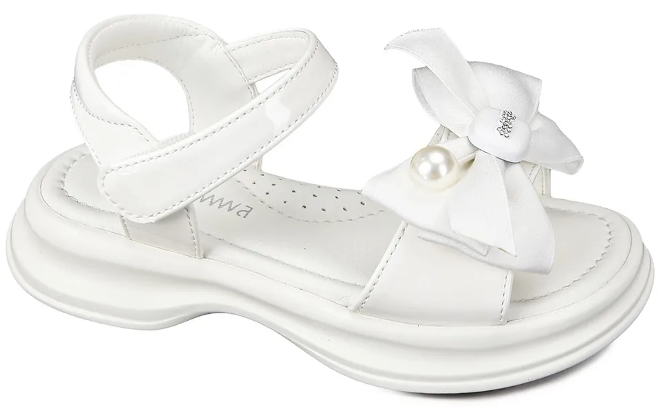 Босоніжки дитячі Apawwa ABX0802P white 25-30 — Apawwa (Апава)