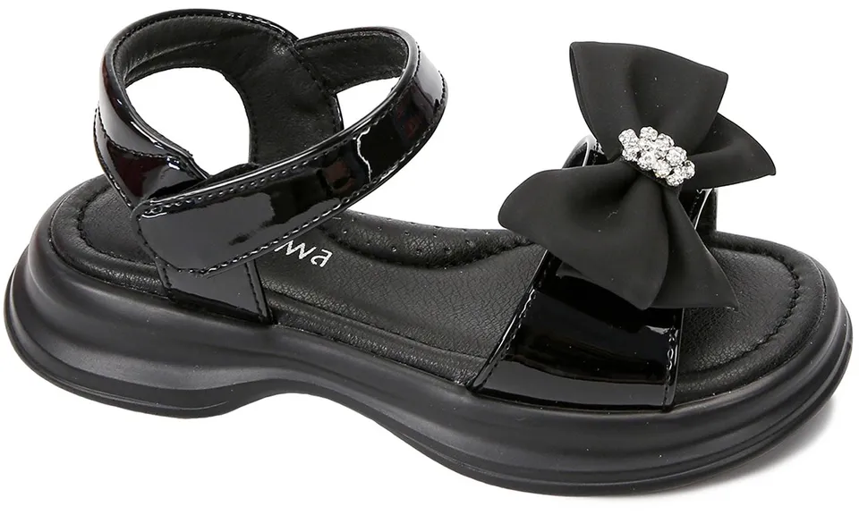 Босоніжки дитячі Apawwa ABX0813P black 31-36 — Apawwa (Апава)