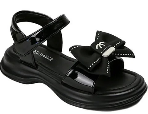 Босоніжки дитячі Apawwa B1690P black 25-30
