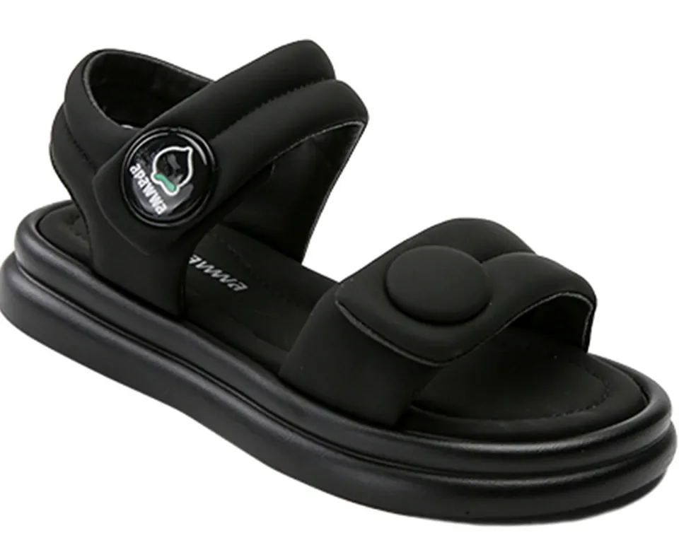 Босоножки детские Apawwa N1339P black 25-30 — Apawwa (Апава)
