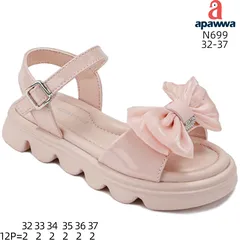 Босоніжки дитячі Apawwa N699 pink 32-37 — Apawwa (Апава) — фото 2