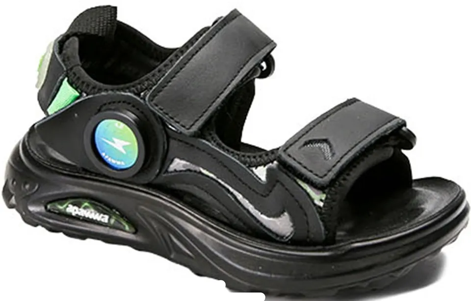 Босоніжки дитячі Apawwa P3100P black 26-31 — Apawwa (Апава)