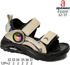 Босоніжки дитячі Apawwa P3101P beige 32-37 — Apawwa (Апава) — фото 2