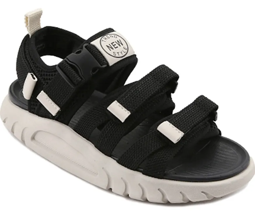 Босоніжки дитячі Apawwa T866P black 32-37 — Apawwa (Апава)