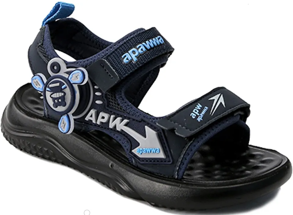 Босоніжки дитячі Apawwa Z2430P navy-blue 27-32 — Apawwa (Апава)
