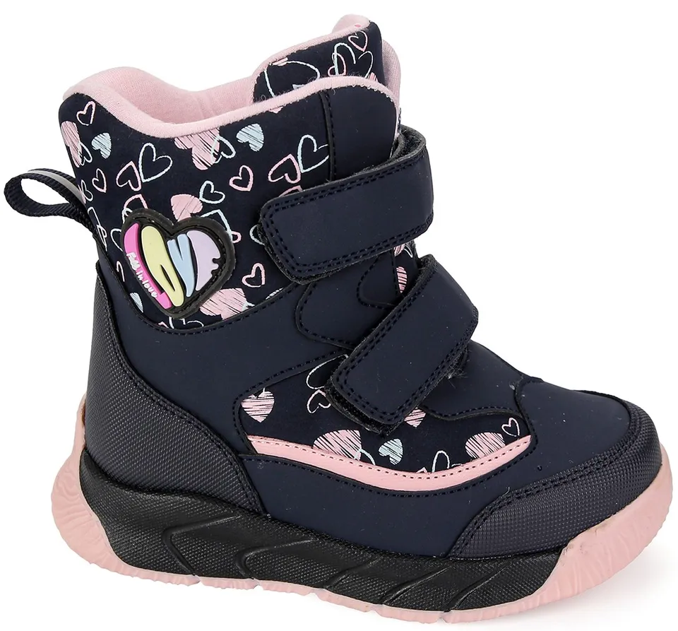 Черевики дитячі Apawwa ABD5162R navy-pink 23-30 — Apawwa (Апава)