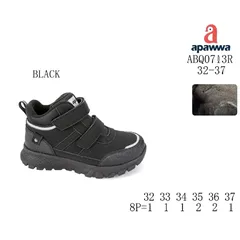 Черевики дитячі Apawwa ABQ0713R black 32-37 — Apawwa (Апава) — фото 2
