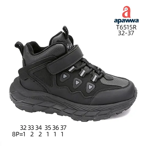 Черевики дитячі Apawwa T6515R black 32-37