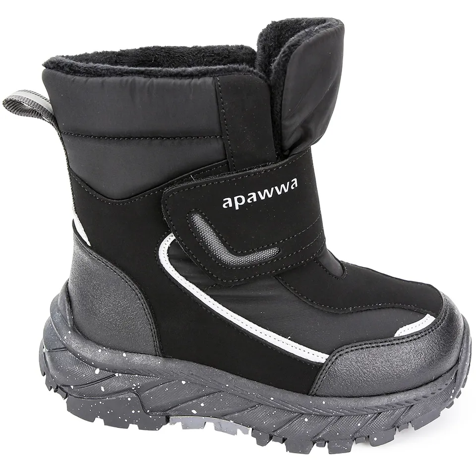 Дутики дитячі Apawwa ABD1552R black 28-33 — Apawwa (Апава)