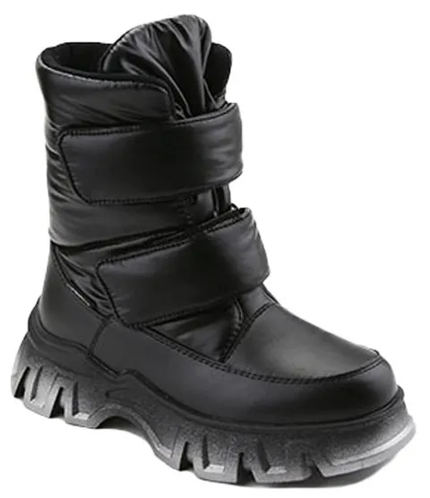 Дутики Apawwa TJ1015P-1 black 32-37 УЦІНКА