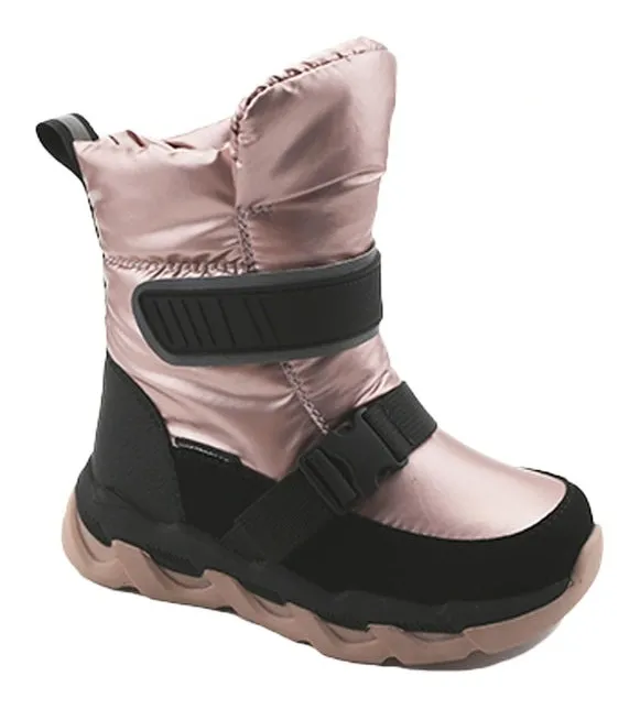 Дутики Apawwa TJ996P-1 black-pink 27-32 — Apawwa (Апава)