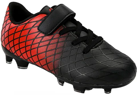 Футбольні бутси дитячі Apawwa X2600R black-red 30-37