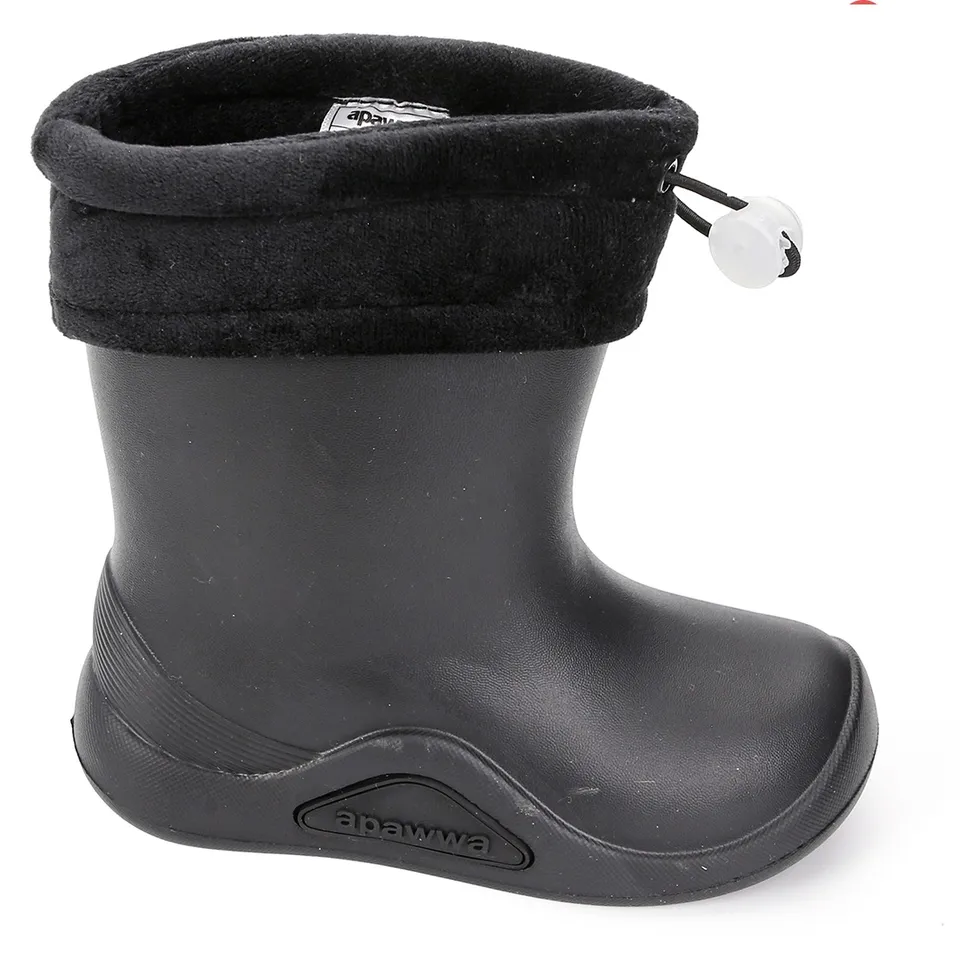 Гумові чоботи дитячі Apawwa ABQ0152P black 26-30 — Apawwa (Апава)