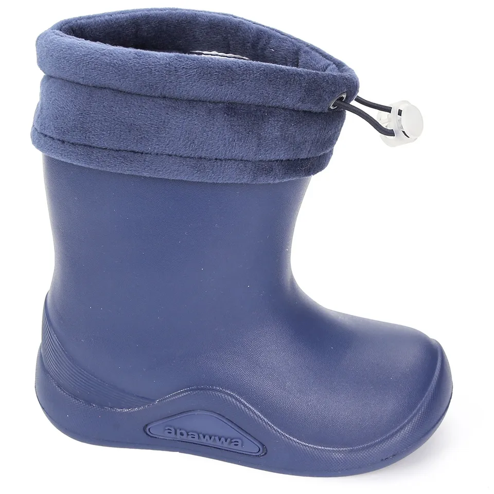 Гумові чоботи дитячі Apawwa ABQ0152P navy 26-30 — Apawwa (Апава)