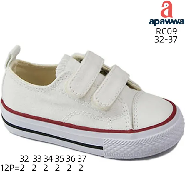 Кеды детские Apawwa RC09 white 32-37 — Apawwa (Апава)