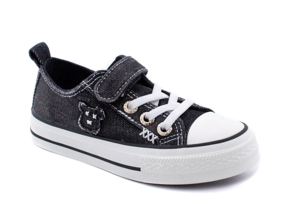 Кеди дитячі Apawwa RC354 black 26-31 — Apawwa (Апава)