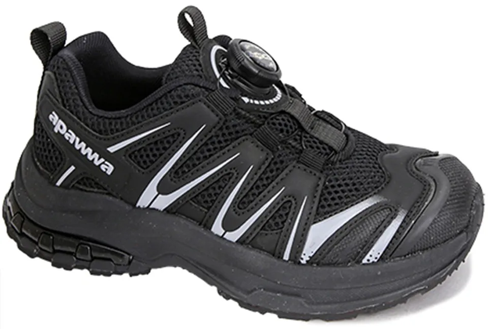 Кроссовки детские Apawwa ABC0343R black 32-37 — Apawwa (Апава)