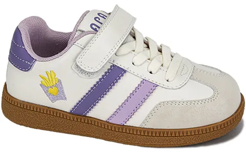 Кросівки дитячі Apawwa ABC0362P beige-purple 26-31