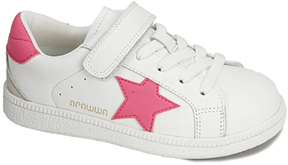 Кросівки дитячі Apawwa ABC0712P white-fuchsia 26-31 — Apawwa (Апава)