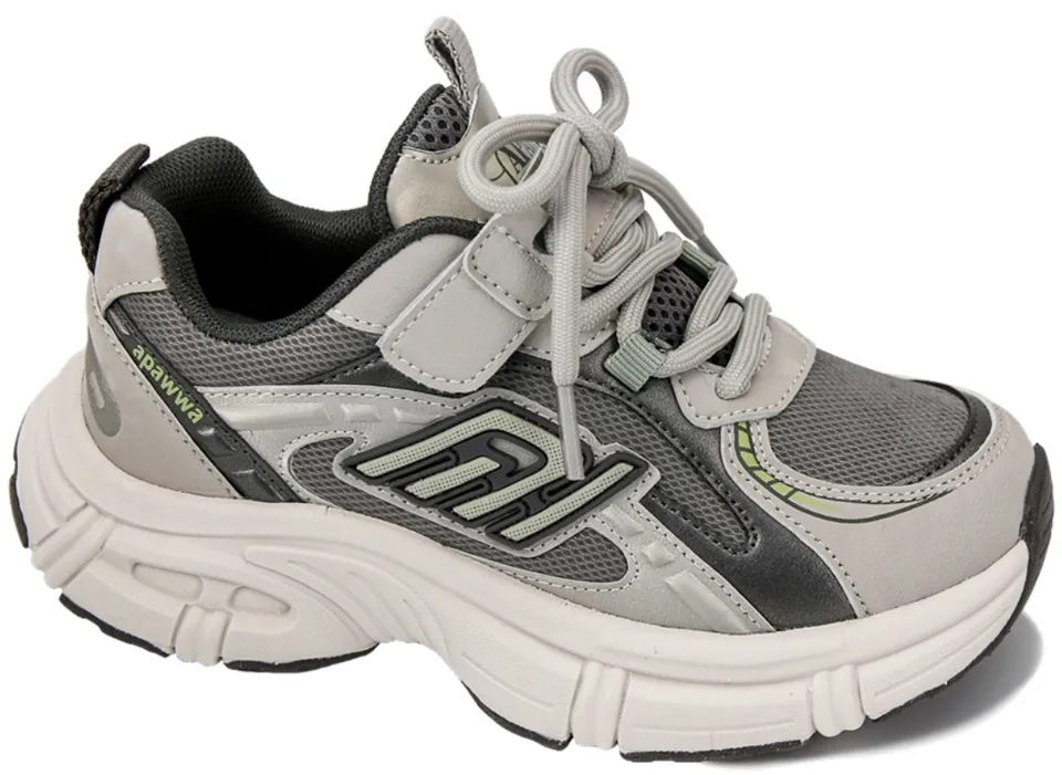 Кросівки дитячі Apawwa ABC2583P beige-green 32-37 — Apawwa (Апава)