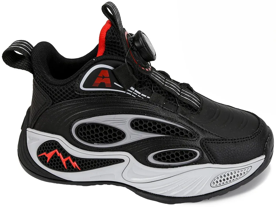 Кросівки дитячі Apawwa ABQ0043R black-red 32-37 — Apawwa (Апава)