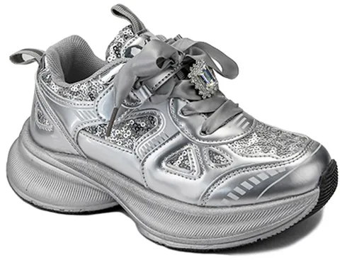 Кросівки дитячі Apawwa N1305P silver 32-37
