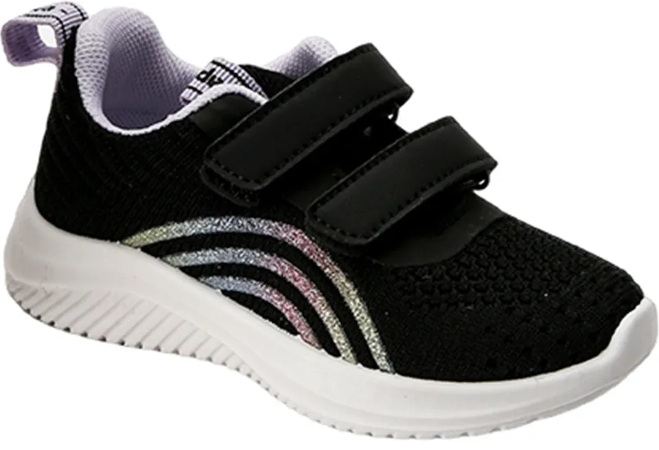 Кроссовки детские Apawwa Z2415P black-purple 20-25 — Apawwa (Апава)
