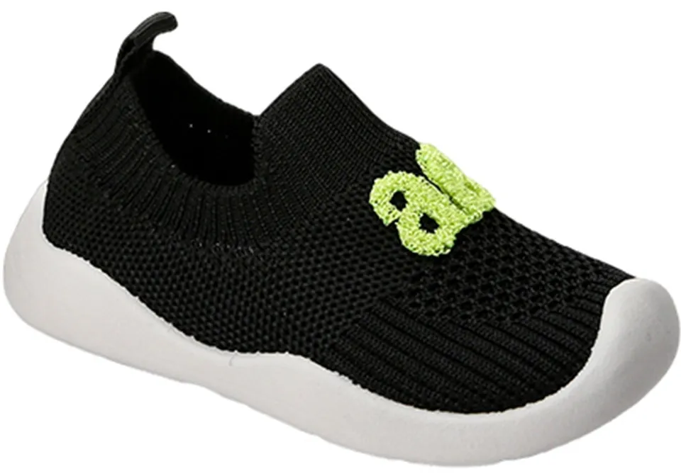 Кроссовки детские Apawwa Z2425P black-green 20-25 — Apawwa (Апава)