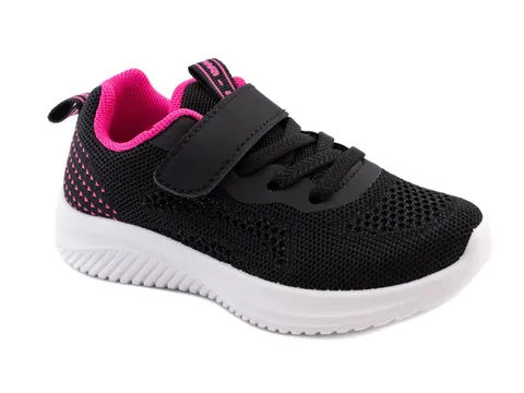 Кросівки дитячі Apawwa Z395 black-fuchsia 20-25 по-розмірно