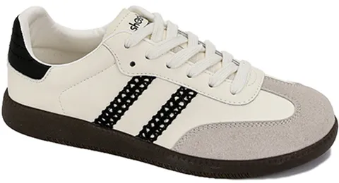 Кросівки ShoSho V3511R-A beige-black 35-40 по-розмірно