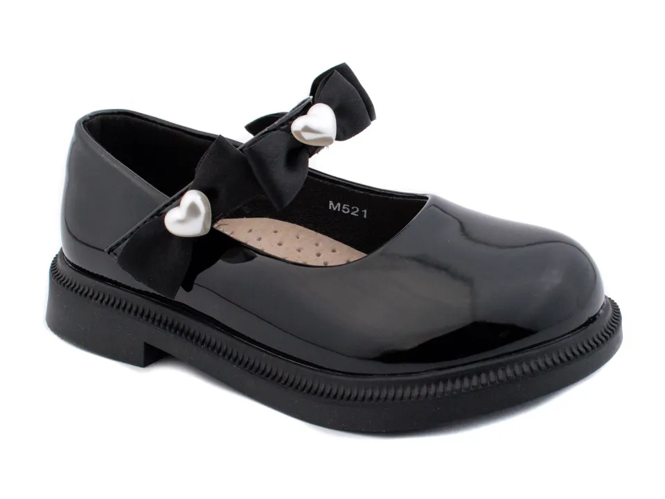Туфлі дитячі Apawwa M521 black 26-31 по-розмірно — Apawwa (Апава)