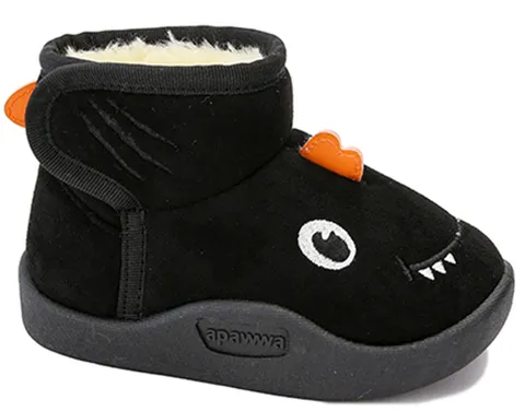 Угги детские Apawwa C5500P black 20-23