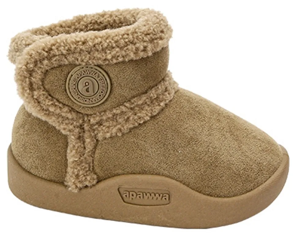 Уггі дитячі Apawwa C5506P khaki 20-23 — Apawwa (Апава)