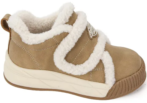 Утеплені хайтопи Apawwa ABD1192R beige 27-32